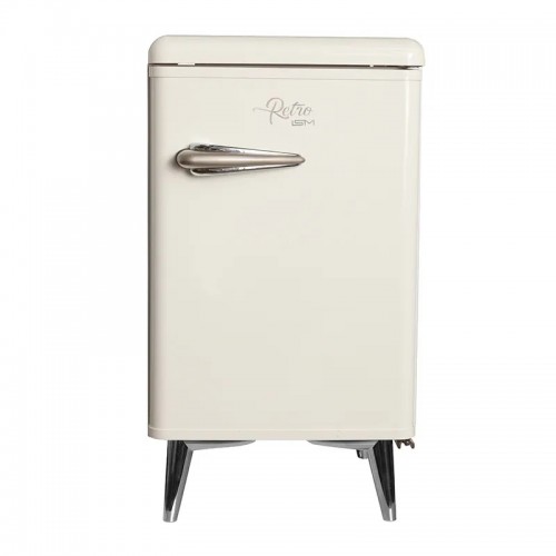 Retro Seri Blok Kapı 43 Lt. Minibar Beyaz Renk