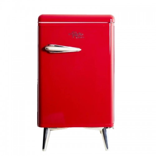 Retro Seri Blok Kapı 43 Lt. Minibar Kırmızı Renk