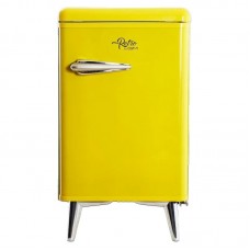Retro Seri Blok Kapı 43 Lt. Minibar Sarı Renk