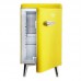 Retro Seri Blok Kapı 43 Lt. Minibar Sarı Renk