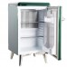 Retro Seri Blok Kapı 43 Lt. Minibar Yeşil Renk